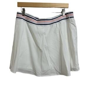 Calme by Johnny Was endurance tennis skirt white size XXL NEW $98‎
